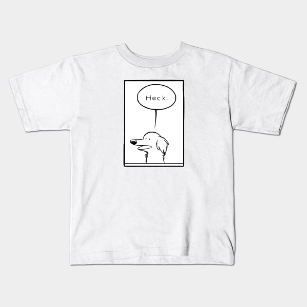 Heck. Pickles Comic Panel Kids T-Shirt by DnDoggos